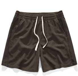 AIMPACT Mens Athletic Sweat Shorts 5.5" Elastic Waist Casual Pajama Short with Pocket Gym Workout Short Shorts for Men