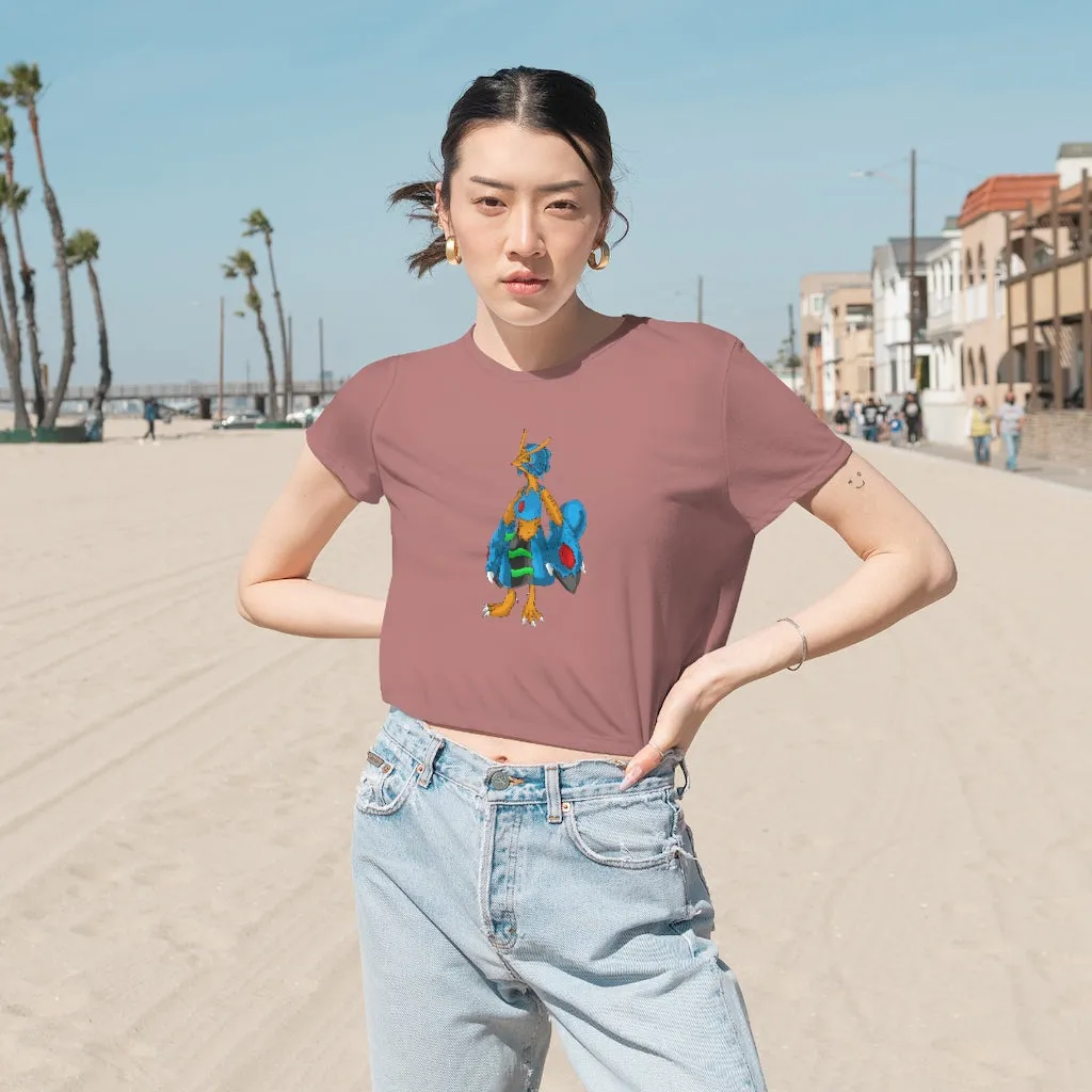 Empress Women's Flowy Cropped Tee