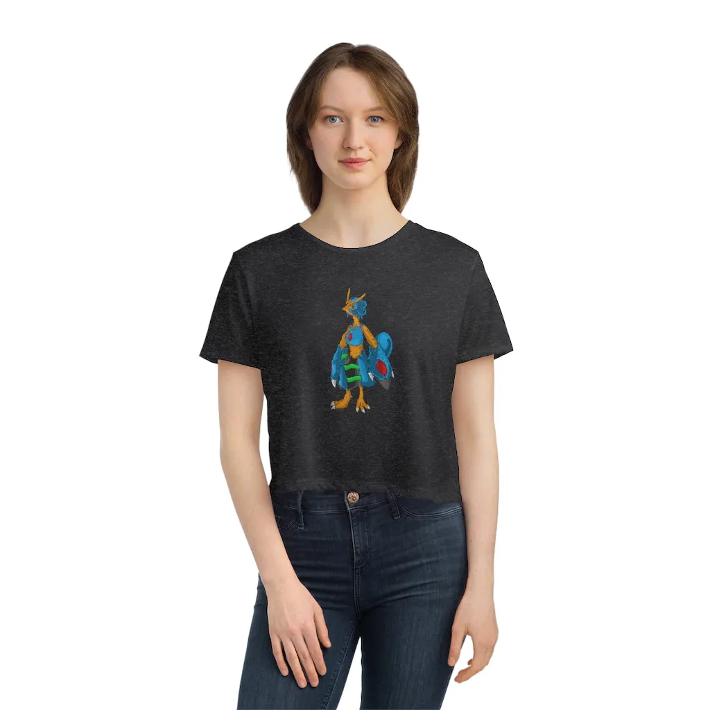 Empress Women's Flowy Cropped Tee