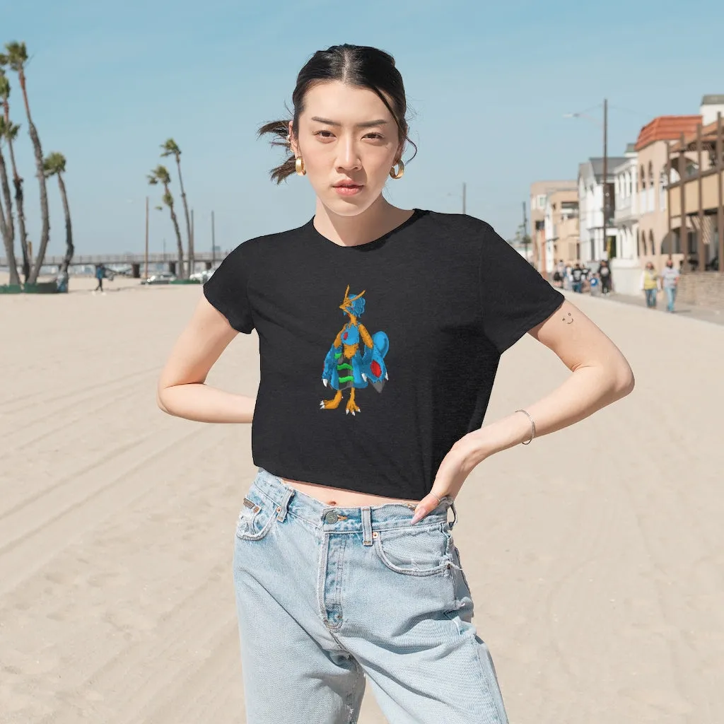 Empress Women's Flowy Cropped Tee