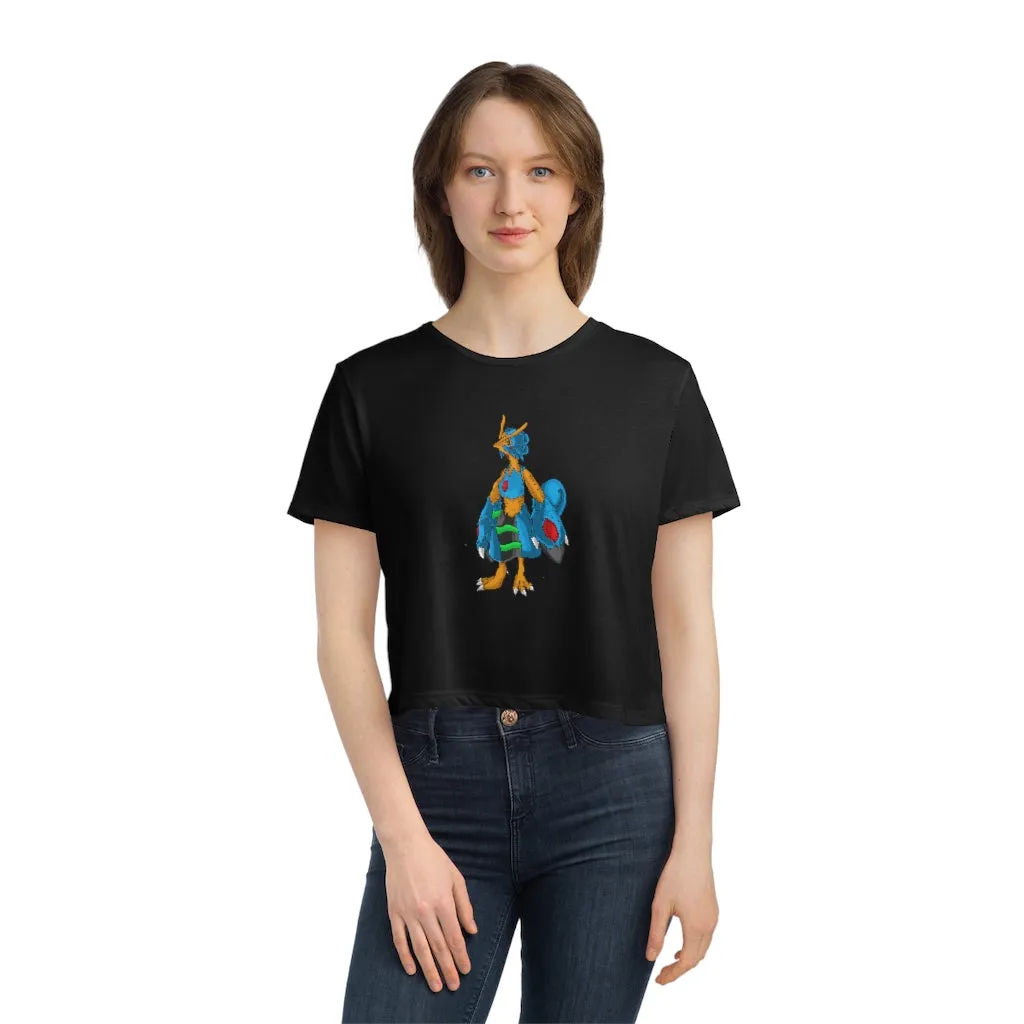 Empress Women's Flowy Cropped Tee