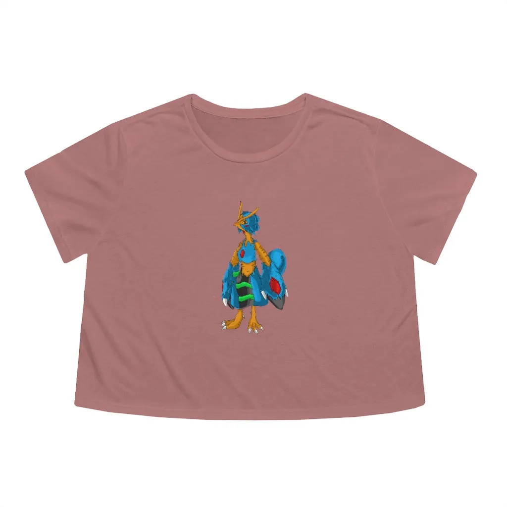 Empress Women's Flowy Cropped Tee