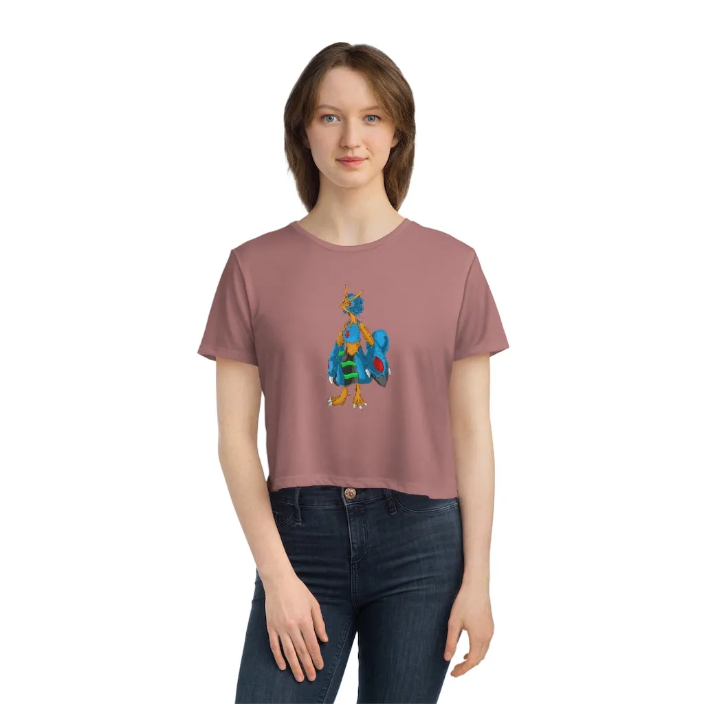 Empress Women's Flowy Cropped Tee