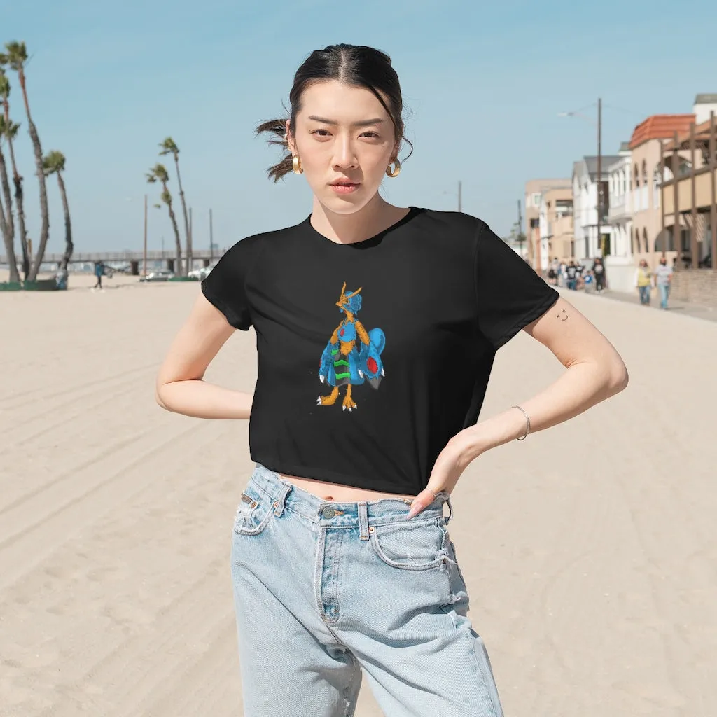 Empress Women's Flowy Cropped Tee