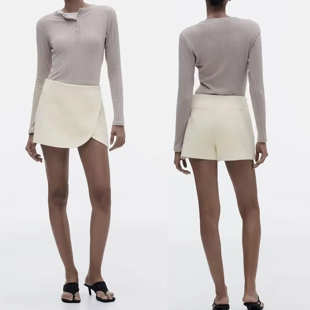 Mini Skirt with ShortsY2k Wrap Mini Skirt Skirts for Women Trendy Summer Skorts for Women Trendy