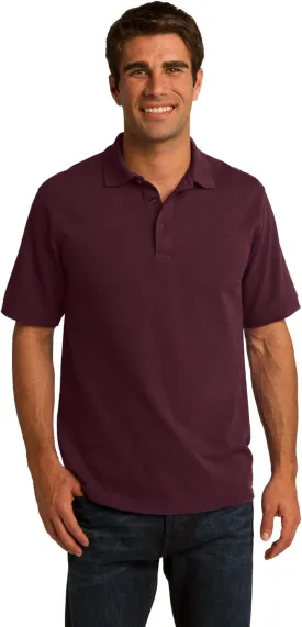 Port & Company Men's 50/50 Pique Polo