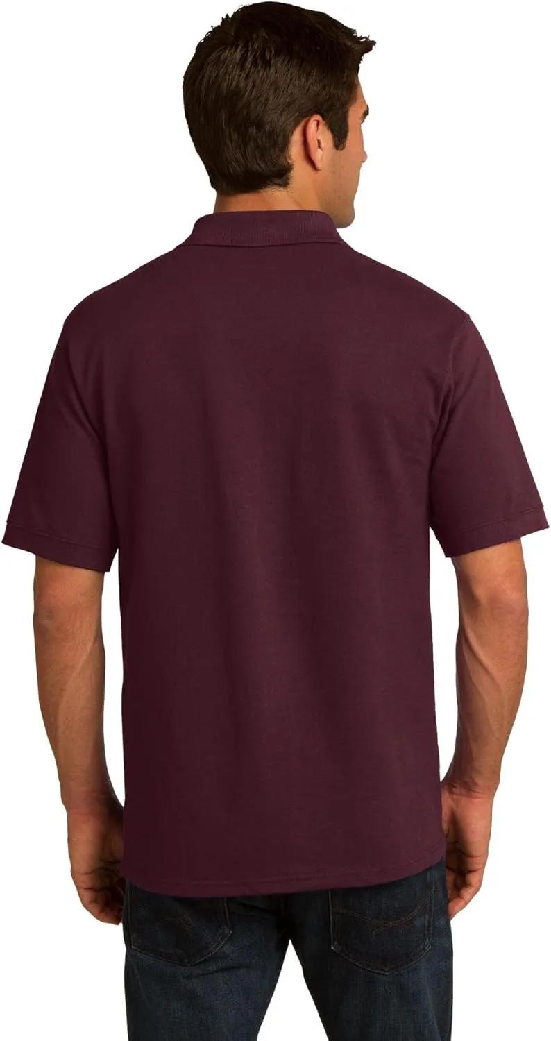 Port & Company Men's 50/50 Pique Polo