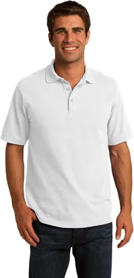 Port & Company Men's 50/50 Pique Polo