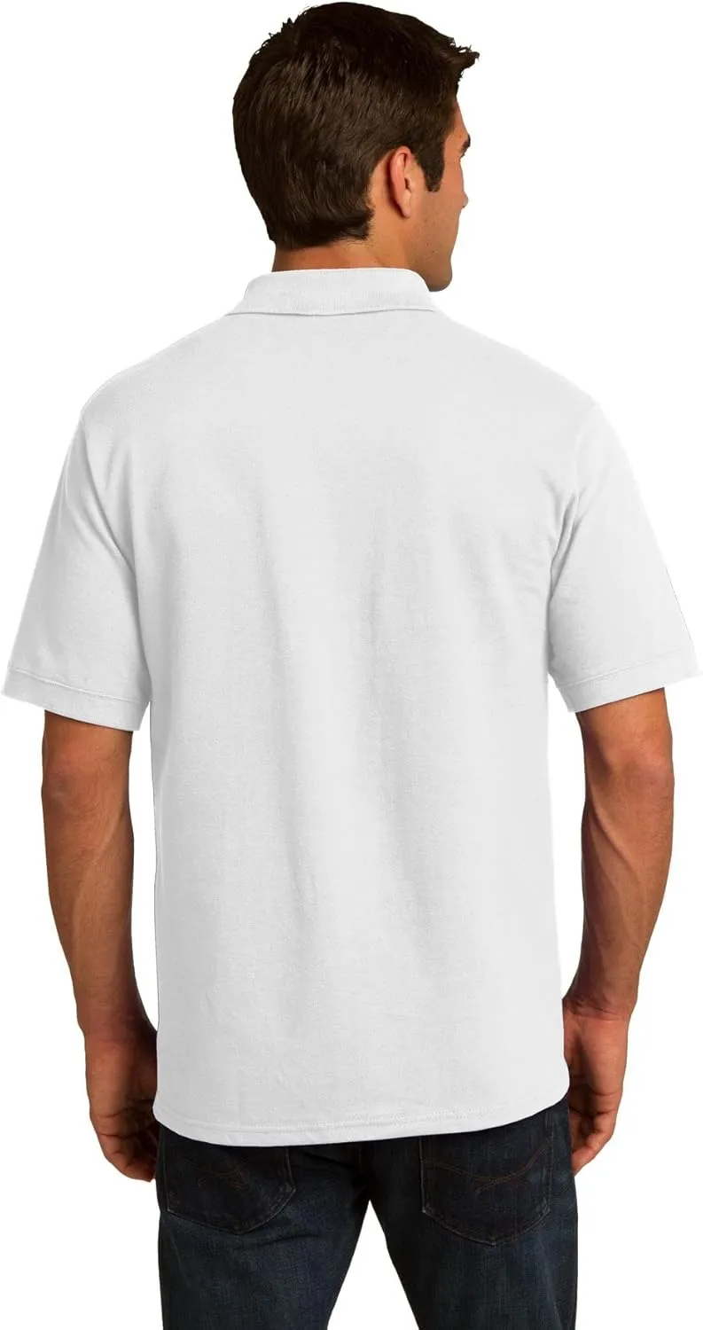 Port & Company Men's 50/50 Pique Polo