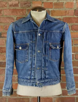 Vintage 50s Levi's Big E Type 2 Denim Jacket Unisex Small